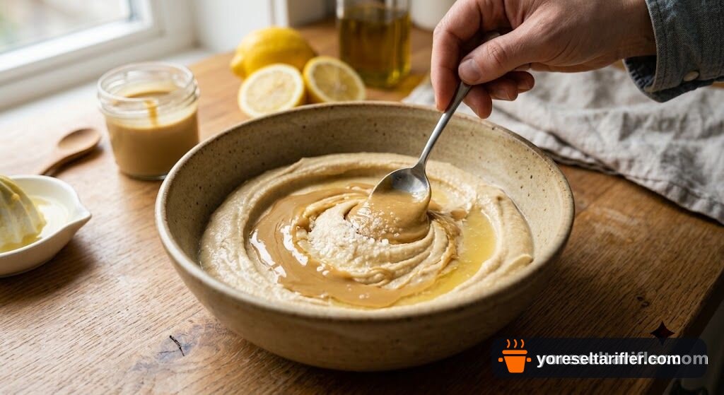Hatay Usulü Kremalı Humus Tarifi — Adım 2