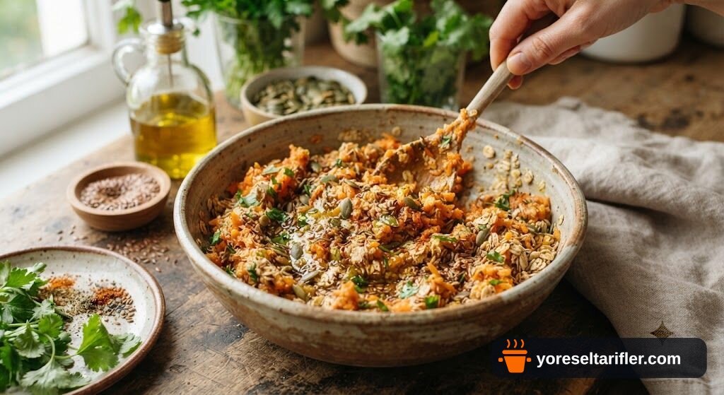 Havuçlu Burger Tarifi — Adım 4