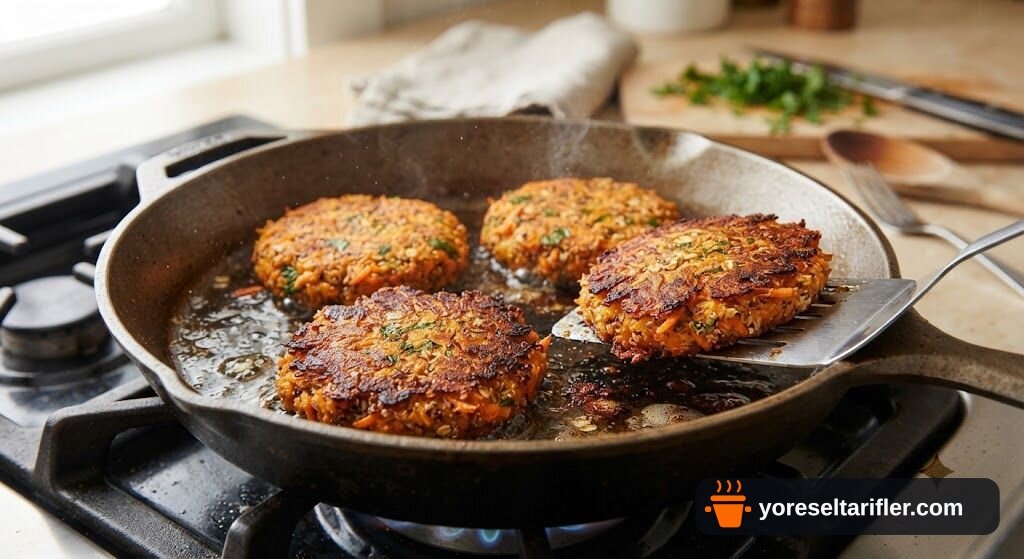 Havuçlu Burger Tarifi — Adım 6