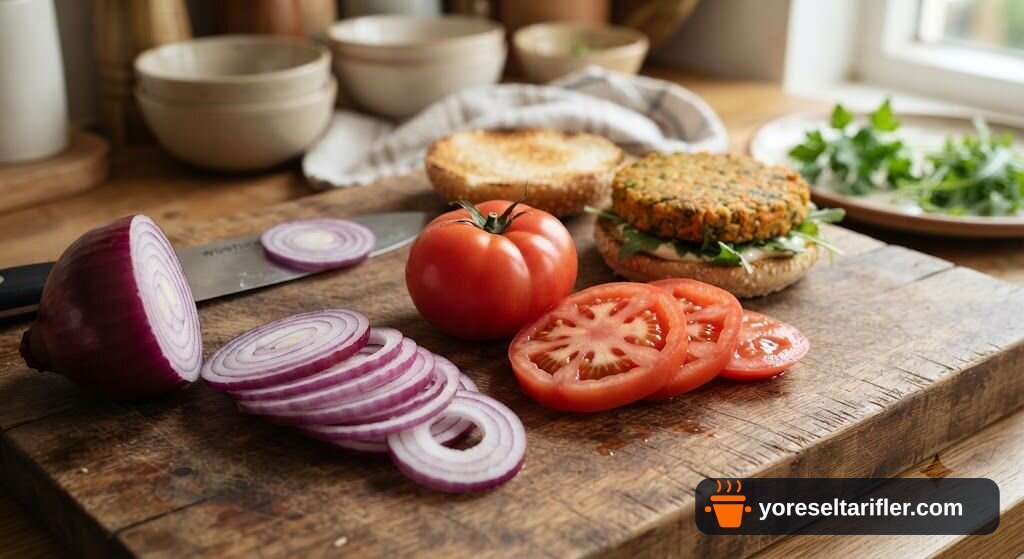 Havuçlu Burger Tarifi — Adım 7