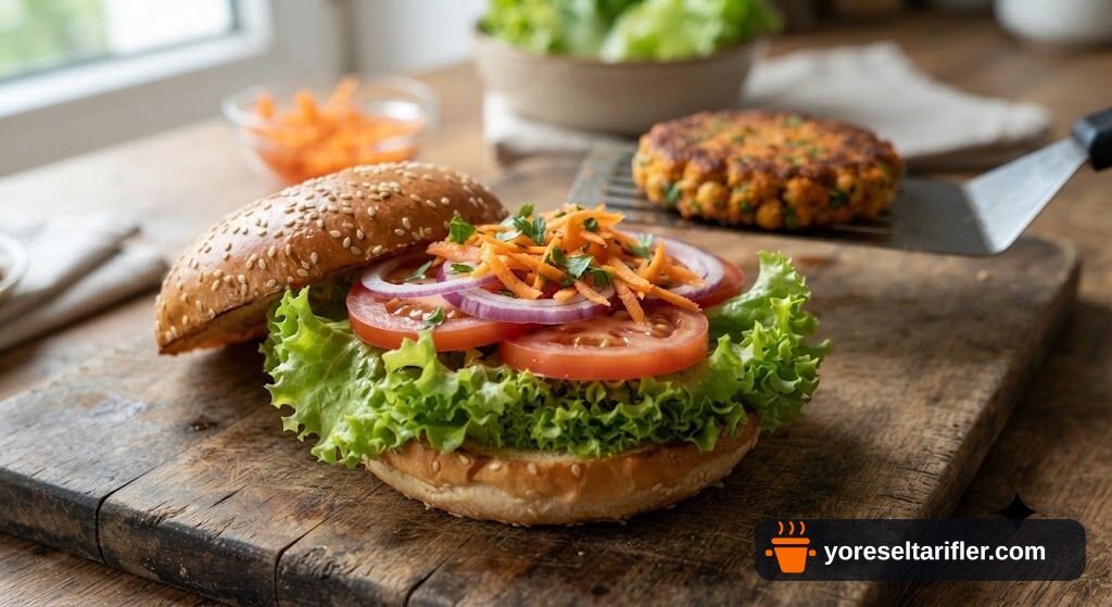 Havuçlu Burger Tarifi — Adım 8