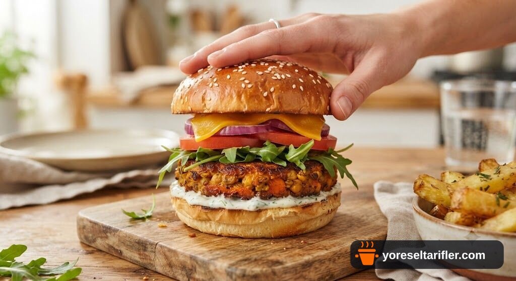 Havuçlu Burger Tarifi — Adım 9