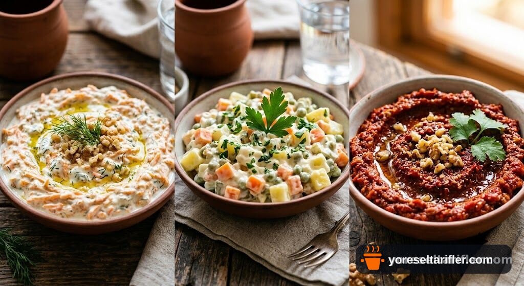 Havuçlu Soteli Tarator, Amerikan Salatası, Kapya Biberli Tarifi — Adım 5