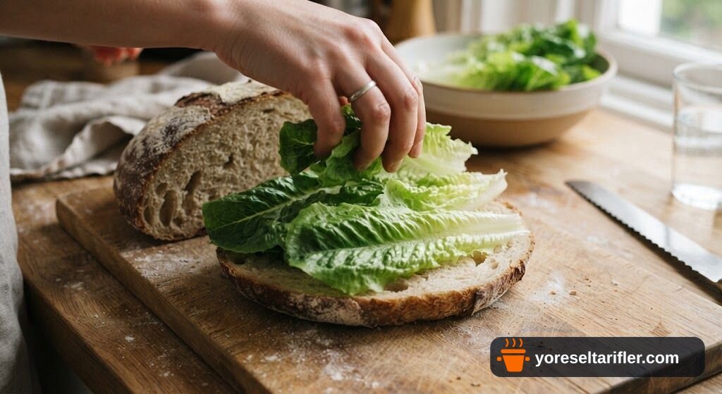 Hindi Fümeli Protein Dengeli Sandviç Tarifi — Adım 3