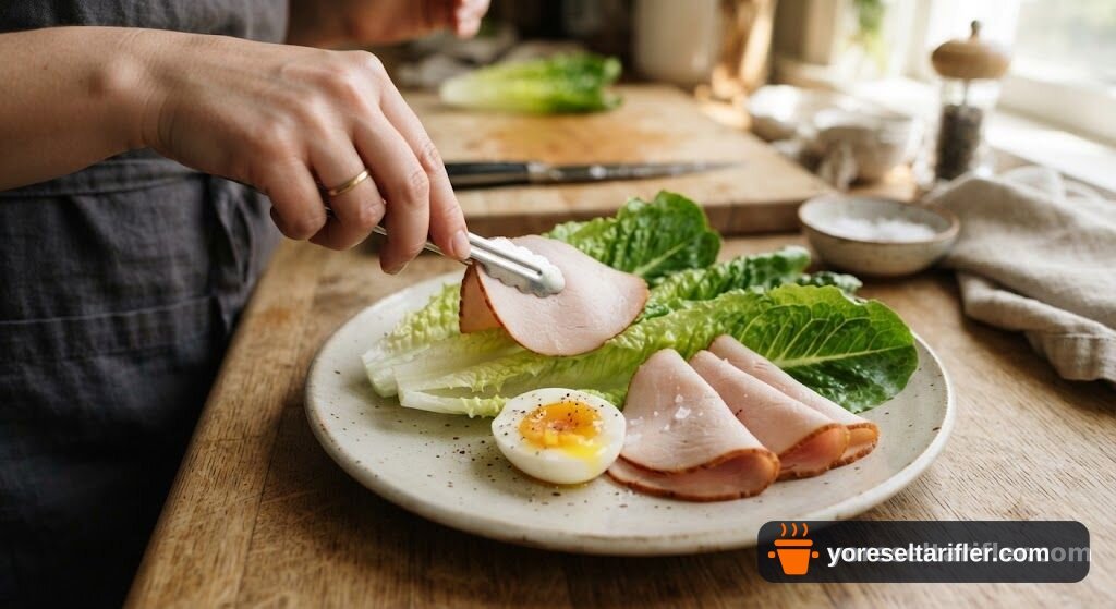 Hindi Fümeli Protein Dengeli Sandviç Tarifi — Adım 4