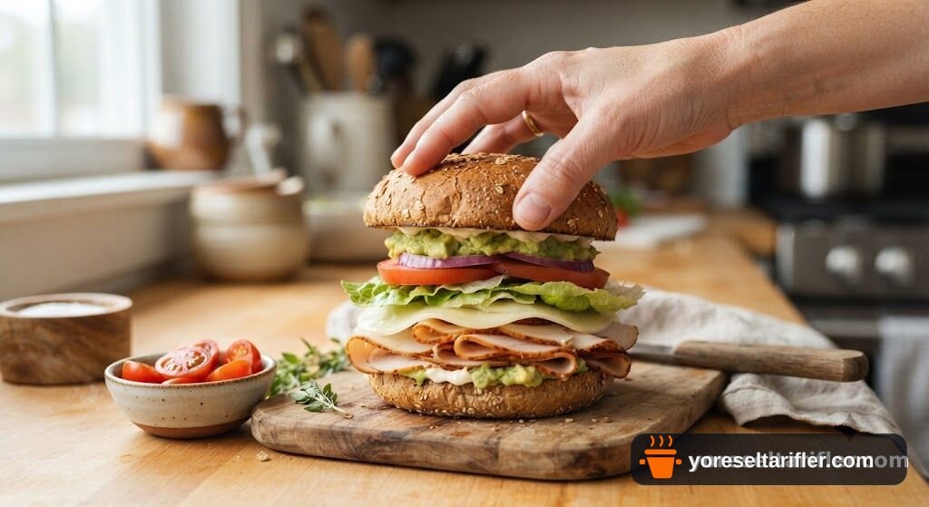 Hindi Fümeli Protein Dengeli Sandviç Tarifi — Adım 6