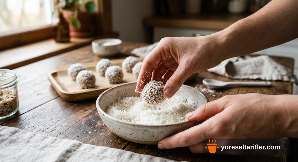 Hindistan Cevizi ve Labne Topları Tarifi — Adım 4