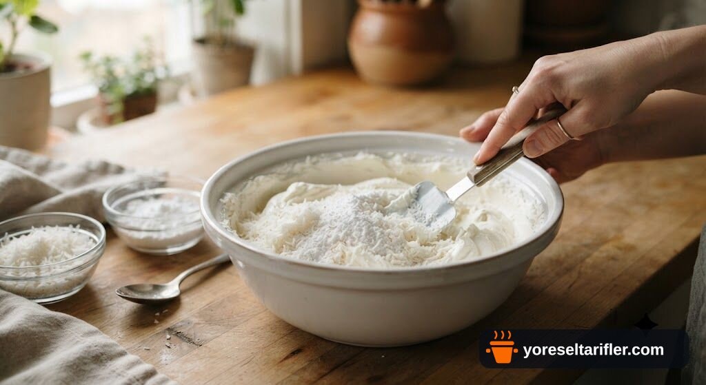 Hindistan Cevizli Hafif Pasta Tarifi — Adım 6