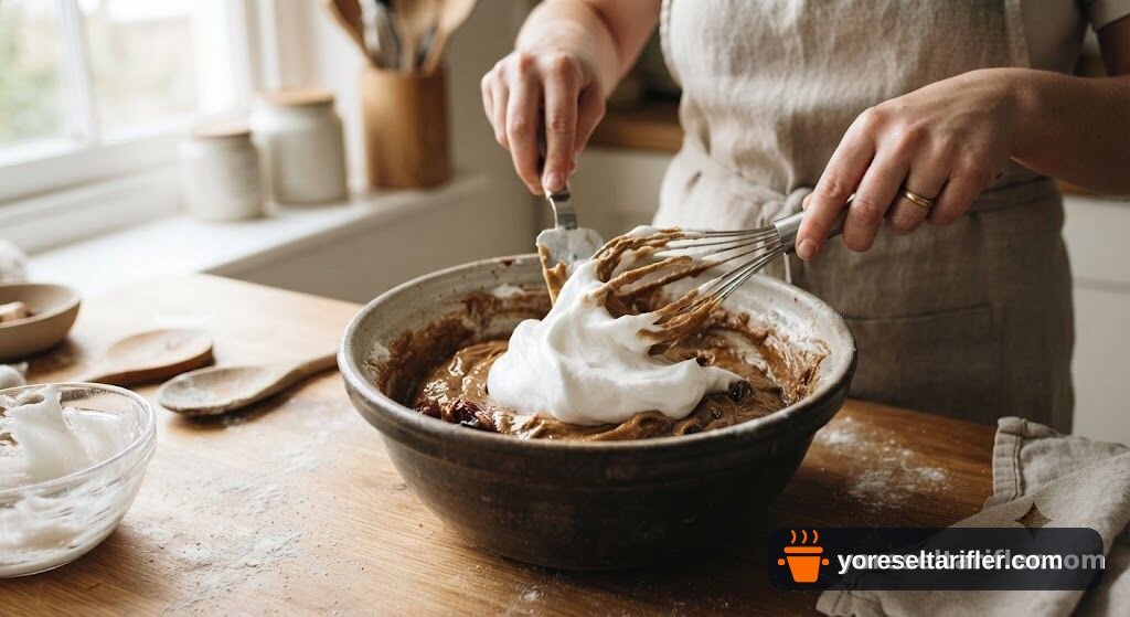 Hurmalı Vişneli Tam Buğday Brownie Tarifi — Adım 3