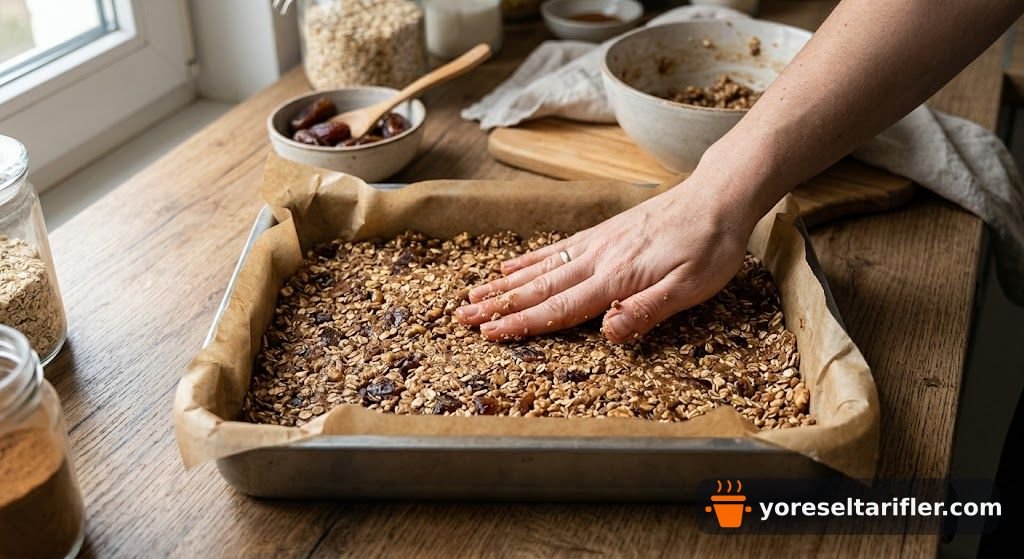 Hurmalı Yulaflı Kurabiye Tarifi — Adım 2