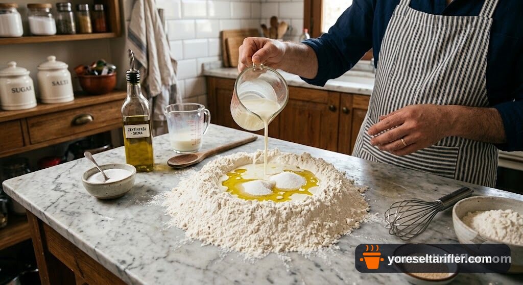 İnce Hamur Üzerine Mürdüm Erikli Pizza Tarifi — Adım 2