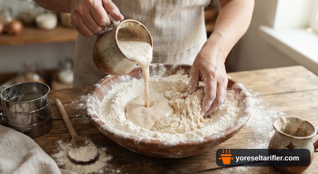 İnce Hamur Üzerine Mürdüm Erikli Pizza Tarifi — Adım 3