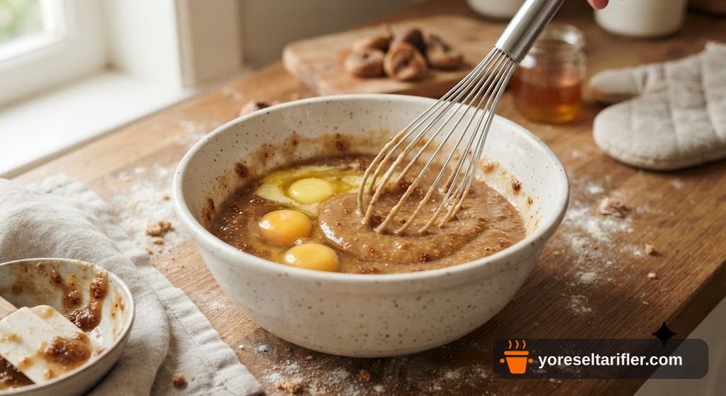 İncirli Tam Buğday Kek Tarifi — Adım 2