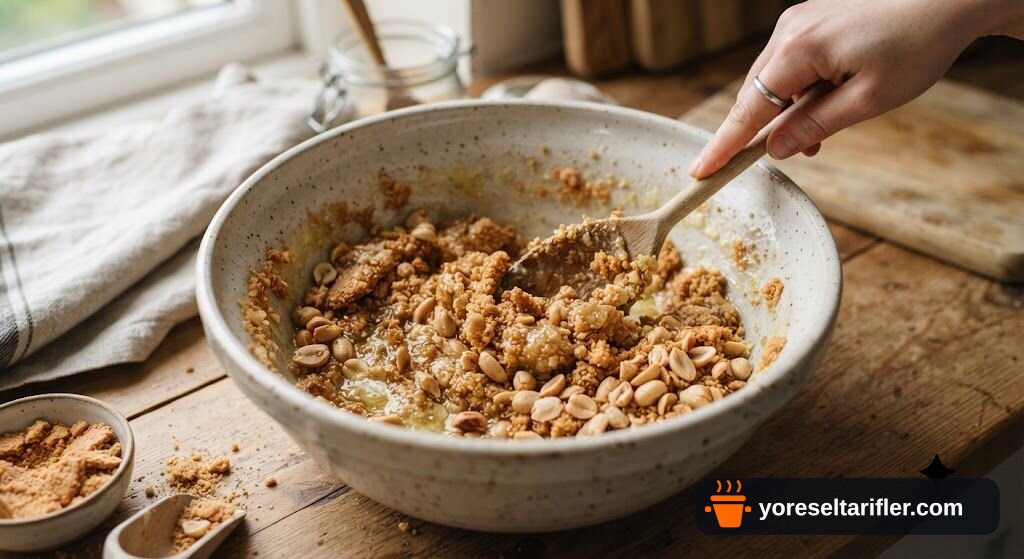 Bisküvi Tabanlı İrmik Pastası Tarifi — Adım 1