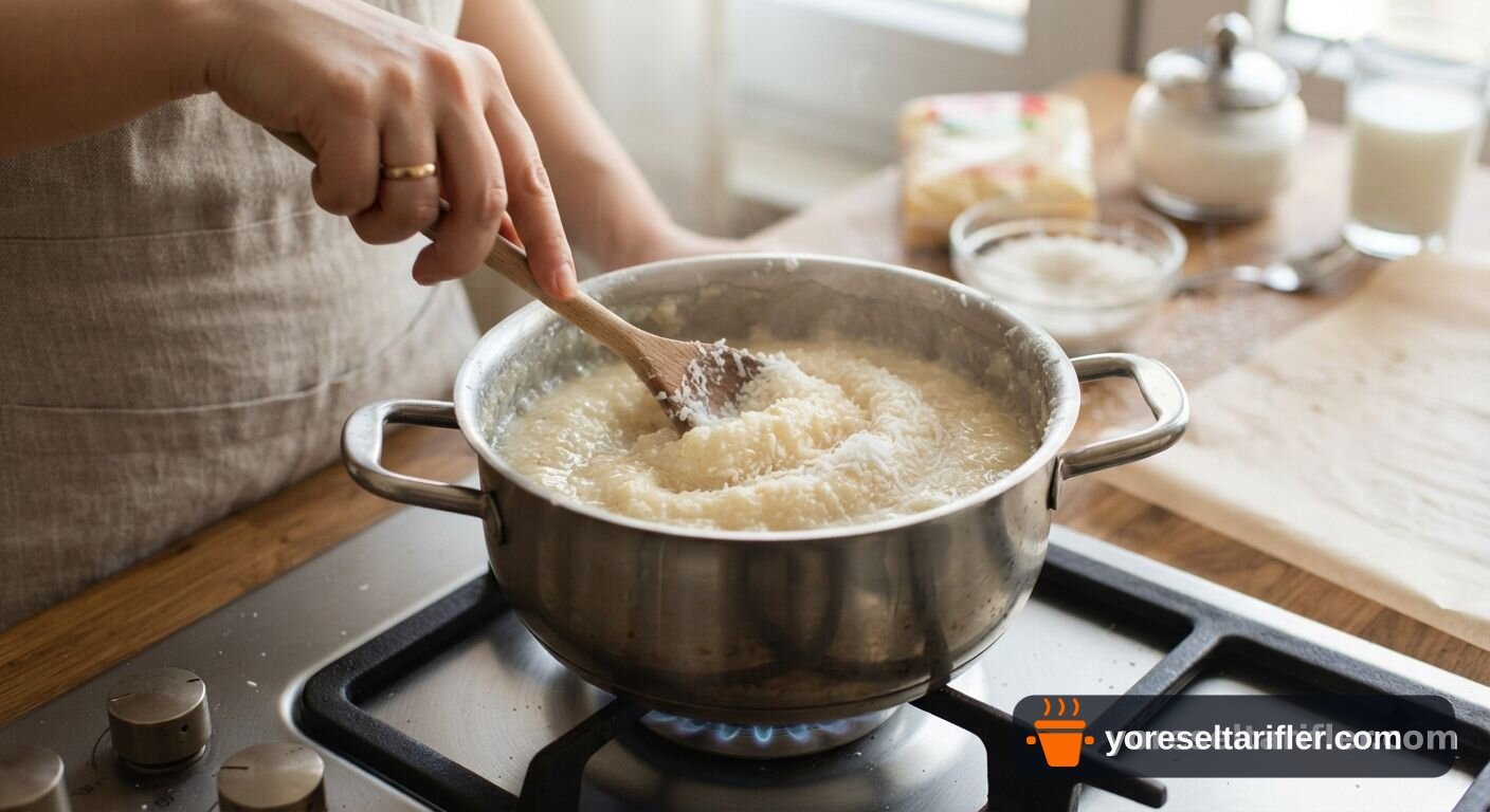 İrmikli Muzlu Rulo Pasta Tarifi — Adım 1