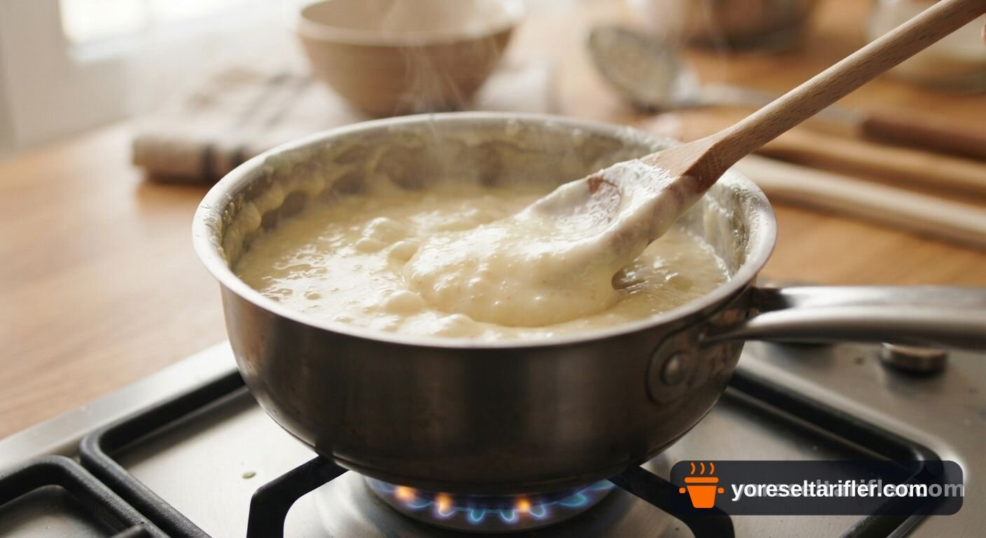 İrmikli Muzlu Rulo Pasta Tarifi — Adım 2