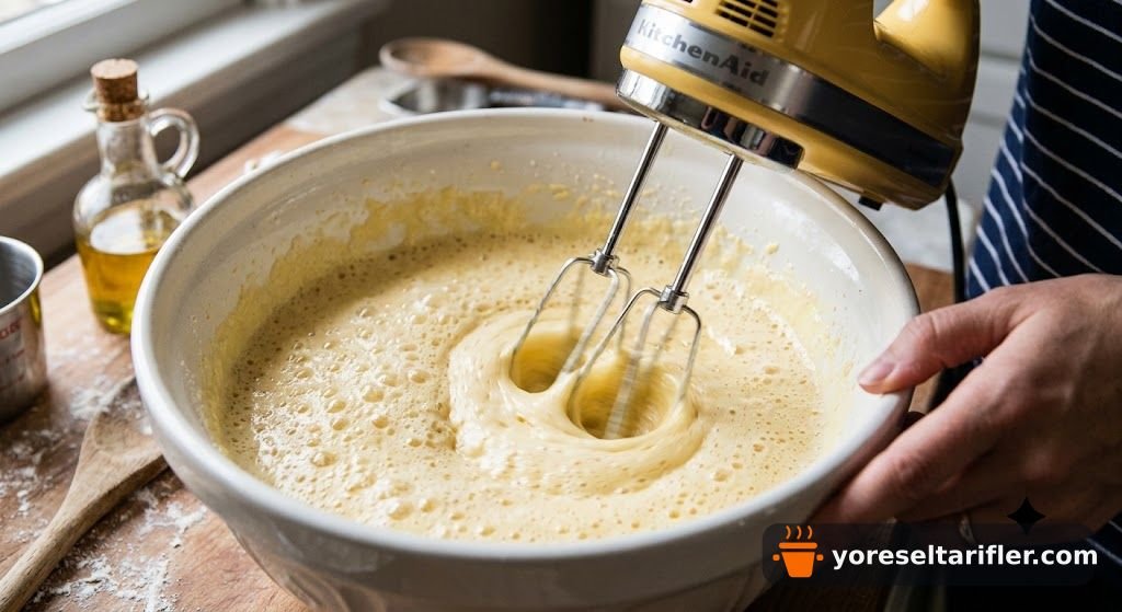 Ispanaklı Glutensiz Şekersiz Kek Tarifi — Adım 1