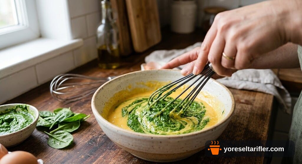 Ispanaklı Pasta Tarifi — Adım 5