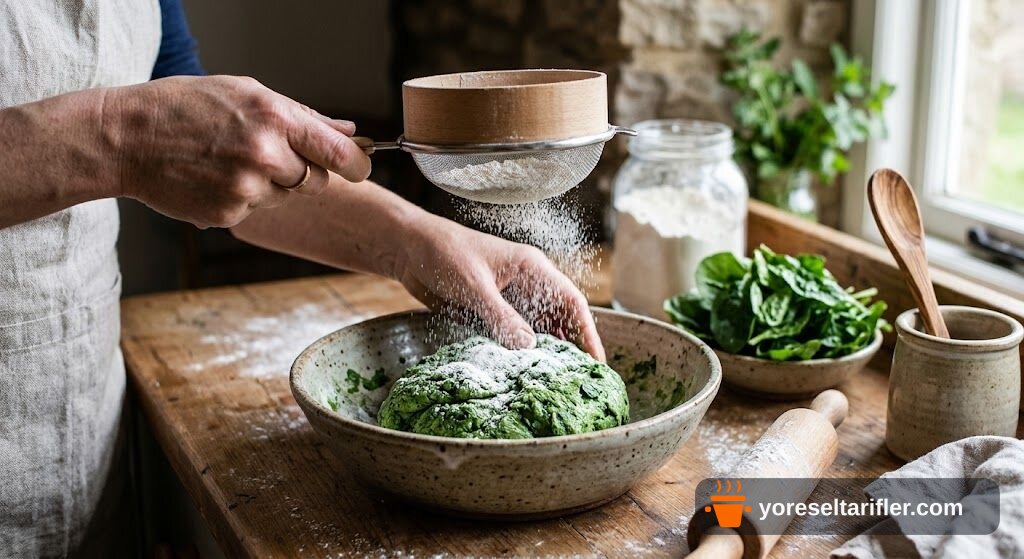 Ispanaklı Pasta Tarifi — Adım 6