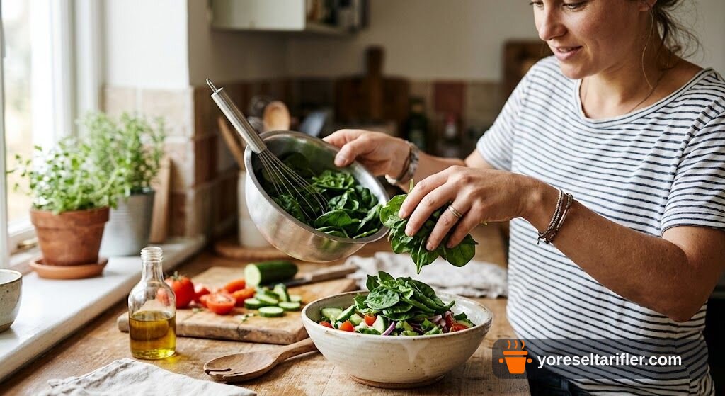 Ispanaklı Pasta Tarifi — Adım 8