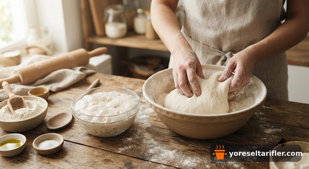 İtalyan Peynirli Gurme Pide Tarifi — Adım 2
