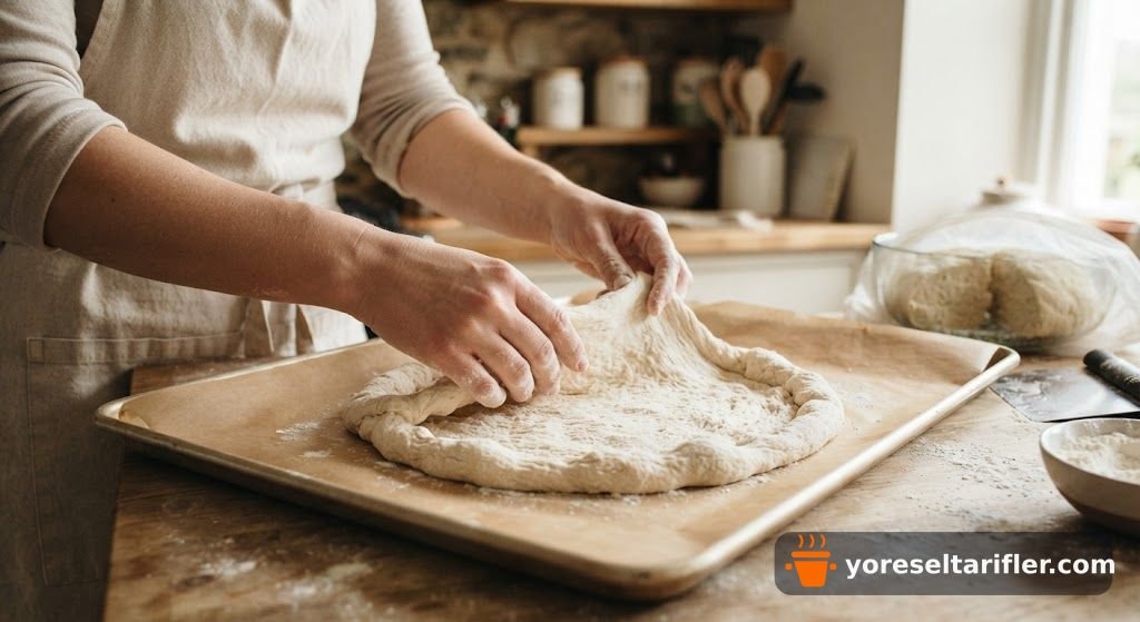 Izgara Sebzeli Pizza Tarifi — Adım 8