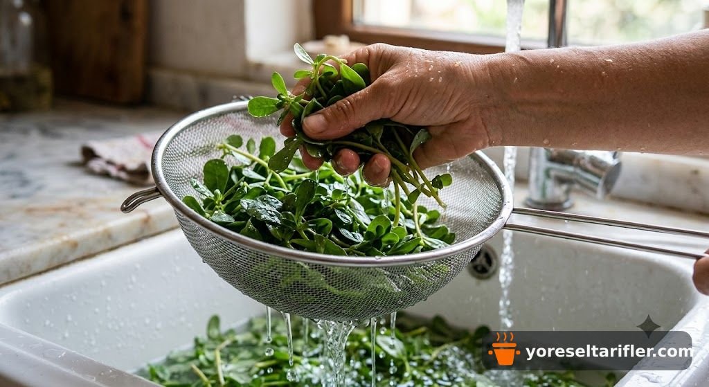 Izgara Şeftali ile Semizotu Salatası Tarifi — Adım 2