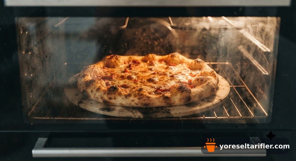 Kabak ve Mantarlı Sebze Pizza Tarifi — Adım 8