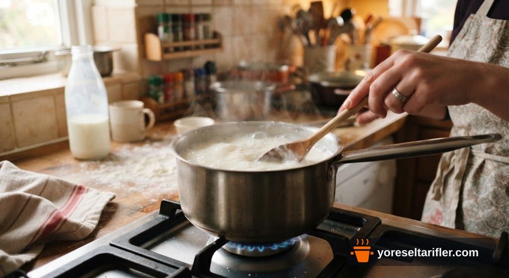 Kabak Yemeyenlere Özel Sütlü Kabak Çorbası Tarifi — Adım 3