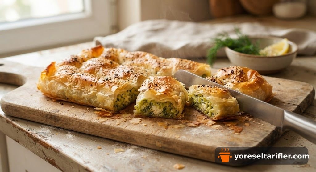 Kabaklı El Açması Börek Tarifi — Adım 7