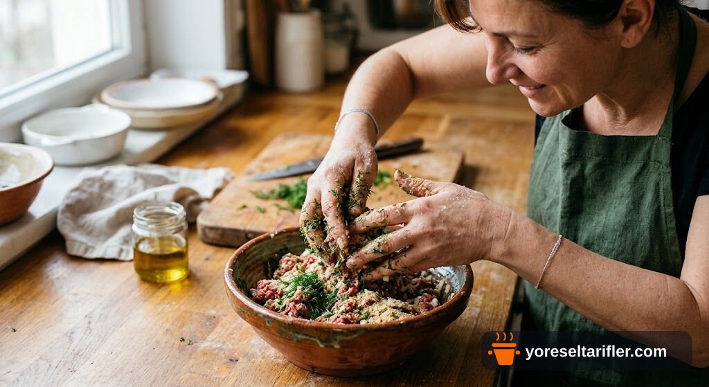 Kabaklı Falafel Tarifi — Adım 3