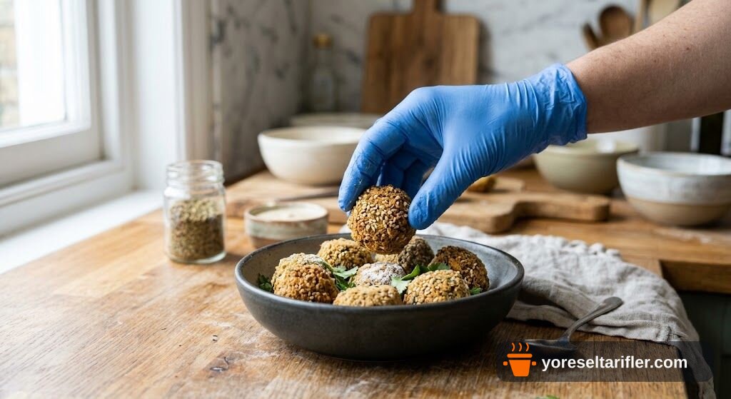 Kabaklı Falafel Tarifi — Adım 5