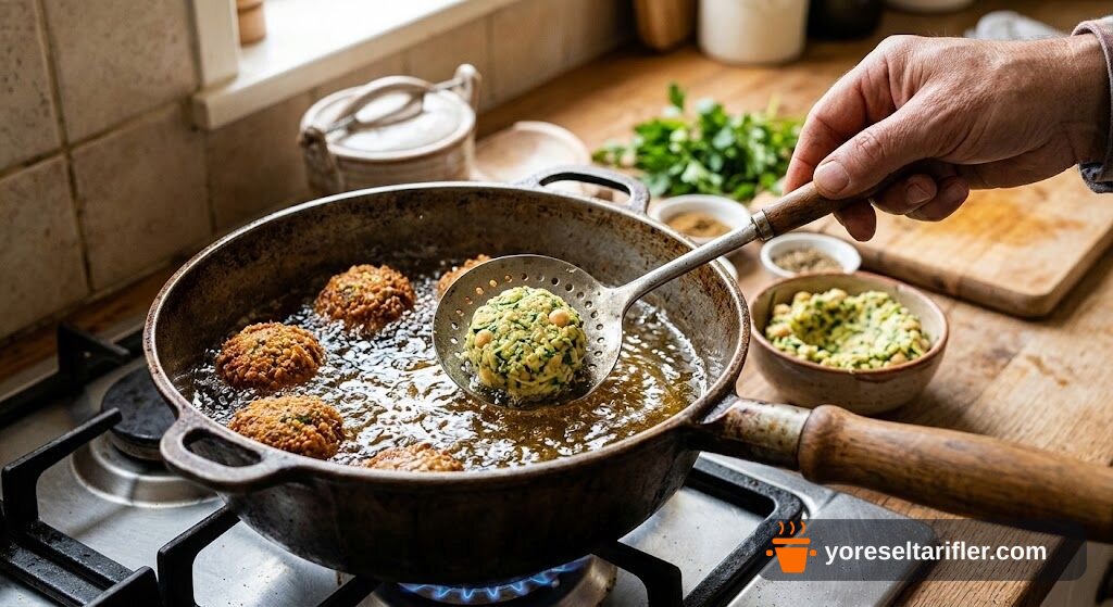 Kabaklı Falafel Tarifi — Adım 7