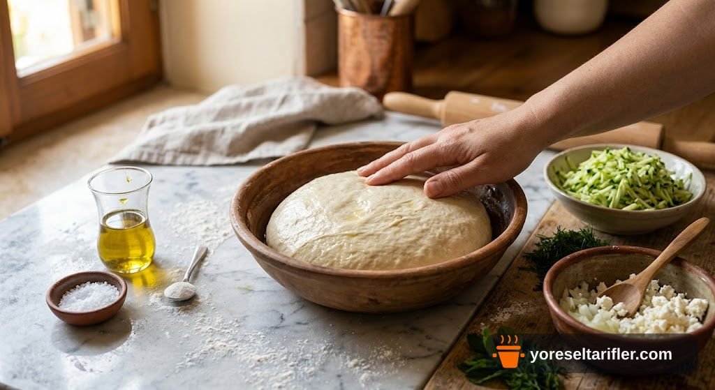 Kabaklı Girit Böreği Koliçita Tarifi — Adım 4