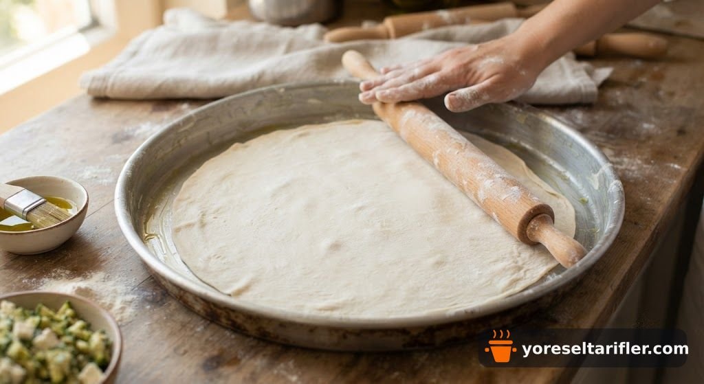 Kabaklı Girit Böreği Koliçita Tarifi — Adım 5
