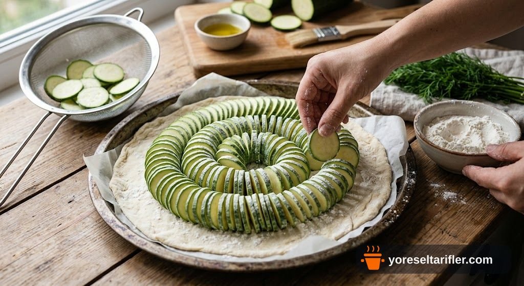 Kabaklı Girit Böreği Koliçita Tarifi — Adım 6