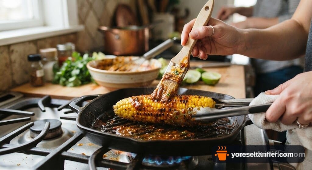 Kaburga Mısır Acılı Mayonez Soslu Tarifi — Adım 2