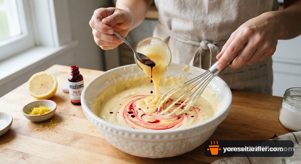 Kadife Yumuşaklıkta Kırmızı Kadife Pasta Tarifi — Adım 3