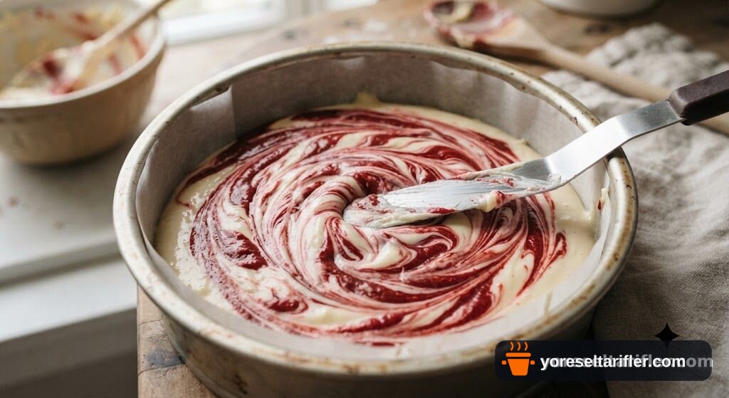 Kadife Yumuşaklıkta Kırmızı Kadife Pasta Tarifi — Adım 7