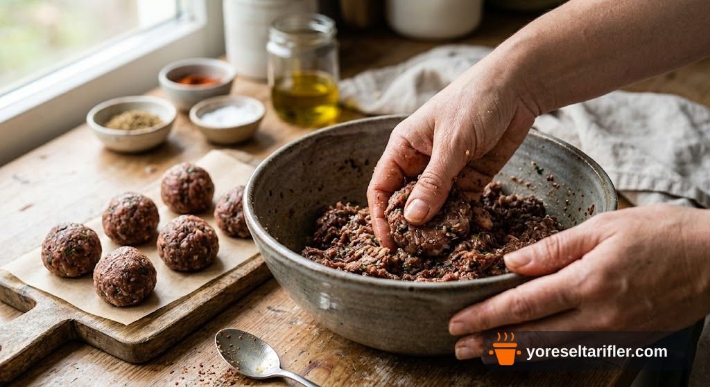 Kağıtta Köfte Tarifi — Adım 3