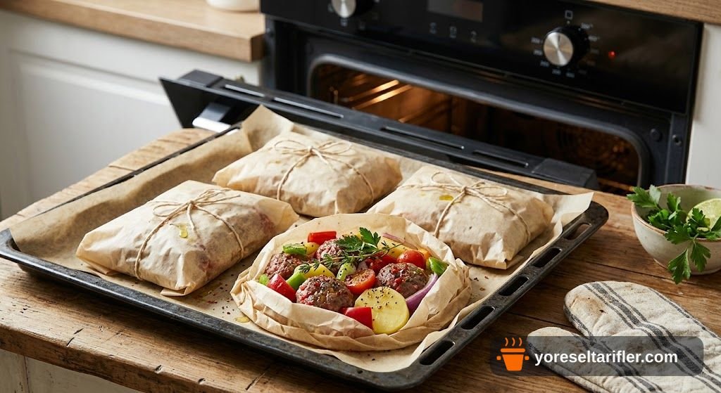 Kağıtta Köfte Tarifi — Adım 7