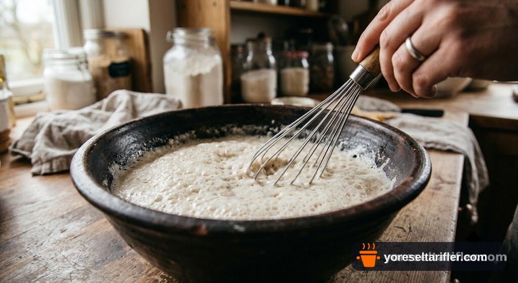 Kahvaltılık Puf Ekmek Tarifi — Adım 1