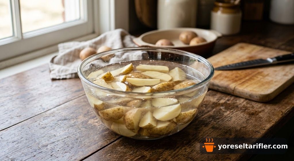 Kajun Baharatlı Fırında Çıtır Patates Tarifi — Adım 2