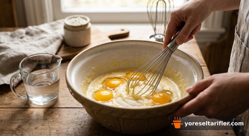 Kakaolu Mousse ve Pudingli Çoko Pasta Tarifi — Adım 2