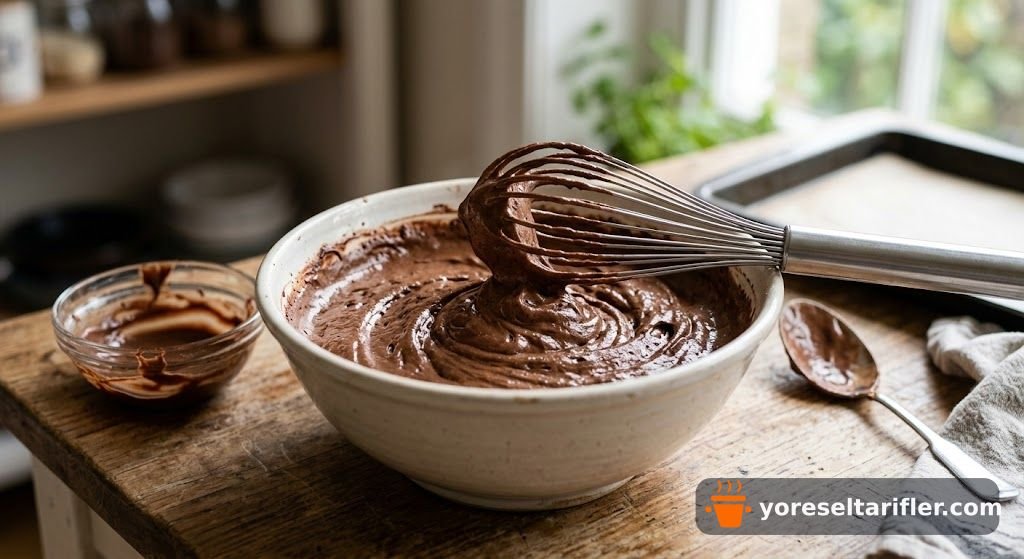 Kakaolu Mousse ve Pudingli Çoko Pasta Tarifi — Adım 5