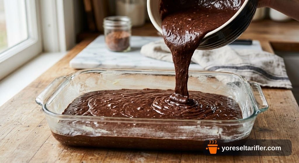 Kakaolu Piyano Kek Tarifi — Adım 3