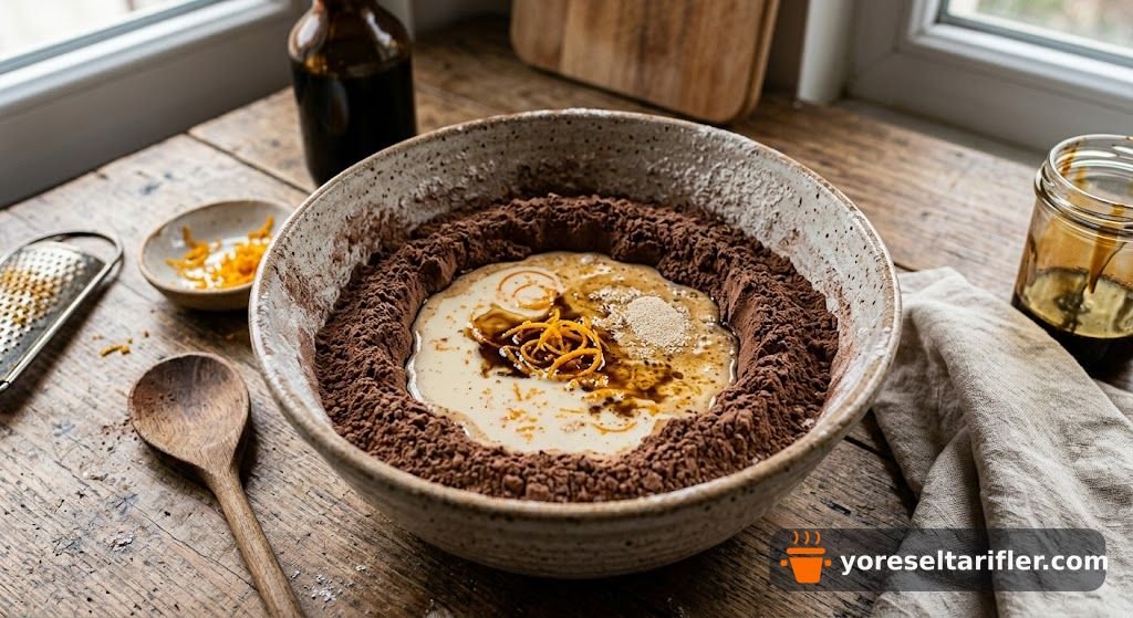 Kakaolu Portakallı Ekmek Tarifi — Adım 2