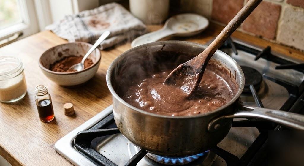 Kakaolu Puding Tatlı Tarifi — Adım 3