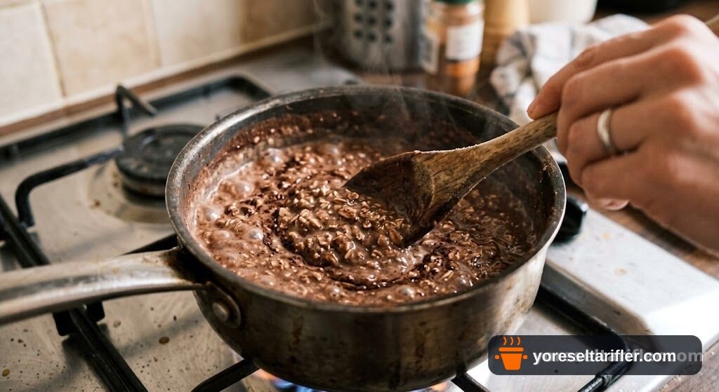 Kakaolu Yulaf Lapası Tarifi (Proteinli Atıştırmalık) — Adım 1