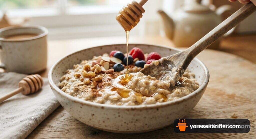 Kakaolu Yulaf Lapası Tarifi (Proteinli Atıştırmalık) — Adım 2